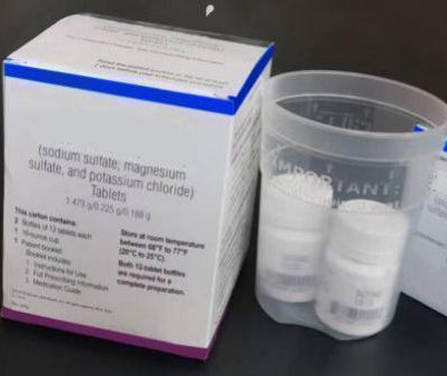 Determination of Label Components of Sodium Sulfate Tablets