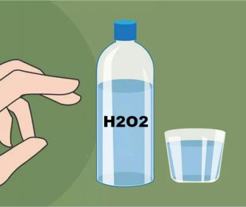 Detection of Anions in Hydrogen Peroxide
