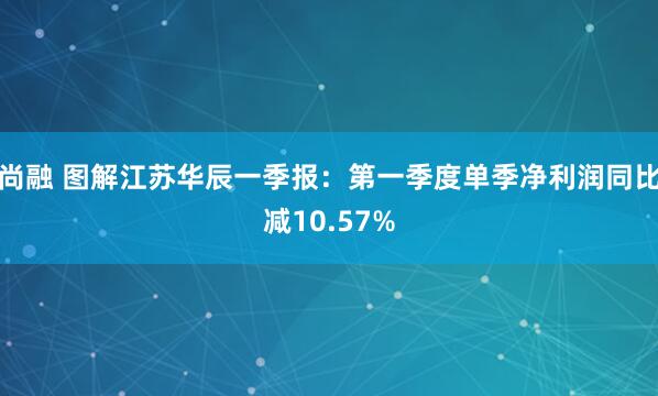 尚融 图解江苏华辰一季报：第一季度单季净利润同比减10.57%